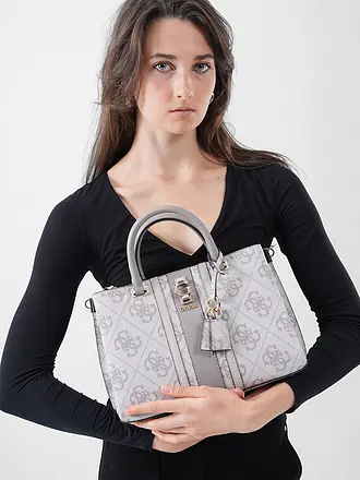 GUESS | Tasche - Henkeltasche ERENIA | hellgrau